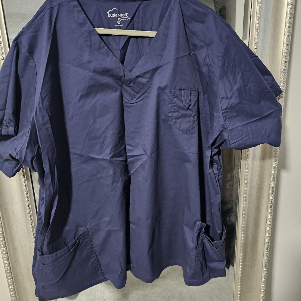 Plus size scrubs